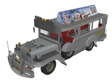 HOK Jeepney Wrap Design Mockup