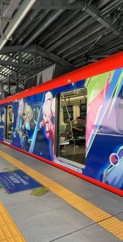Honor of Kings LRT Train Full Wrap
