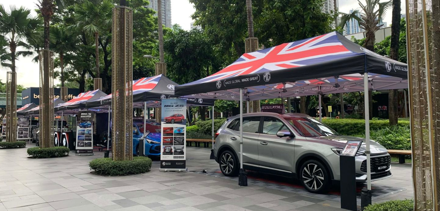 MG Energy Tour BGC Vehicle Display